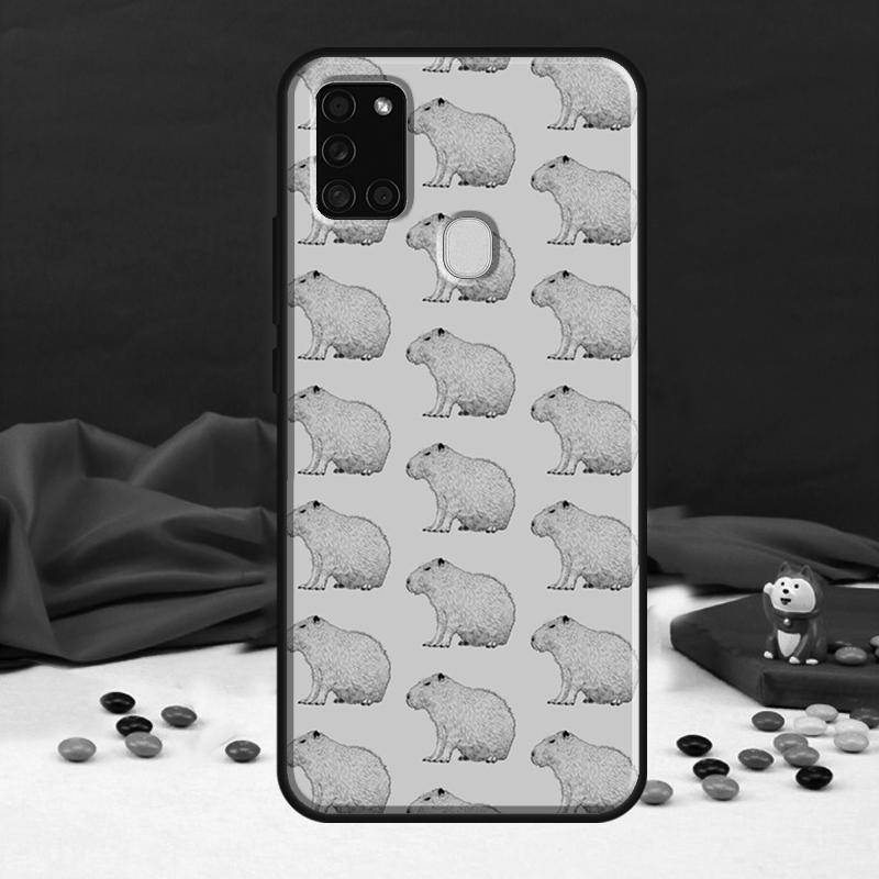 

Чехол с милым животным капибарой для Samsung Galaxy A34 A54 A14 A71 A51 A31 A11 A12 A22 A32 A52 A72 A50 A13 A53 Samsung A14