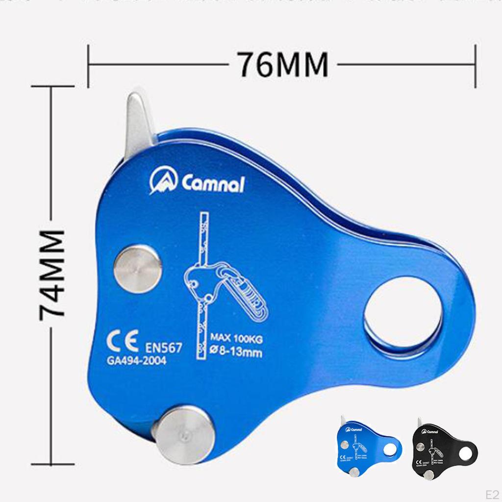 Arborist Climbing Rope Grip Brake Outside Shin Adjuster The