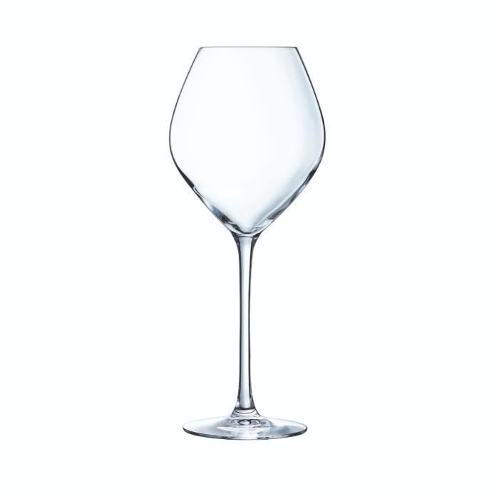 Verres à vin - chef&amp;sommelier - cheer up - 55 cl - transparent - lot de 6