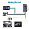 Compact Car Steering Wheel Accessory Remote Control Car Steering Wheel Command Unit Car Spare for Multimedia Devices