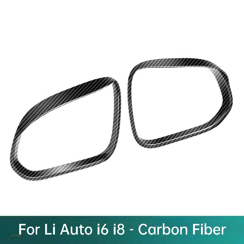 For Li Auto i6 i8 L6 L7 L8 L9 Lixiang Rearview Mirror Rain Shield Frame Rain Visor Exterior Modification Auto Accessories