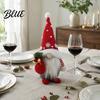 Window Decoration Ornaments Christmas Gnome Plush Figurines Faceless Santa Stuffed Cloth Dolls Desktop Figures Scandinavian Elf Tabletop Ornaments,