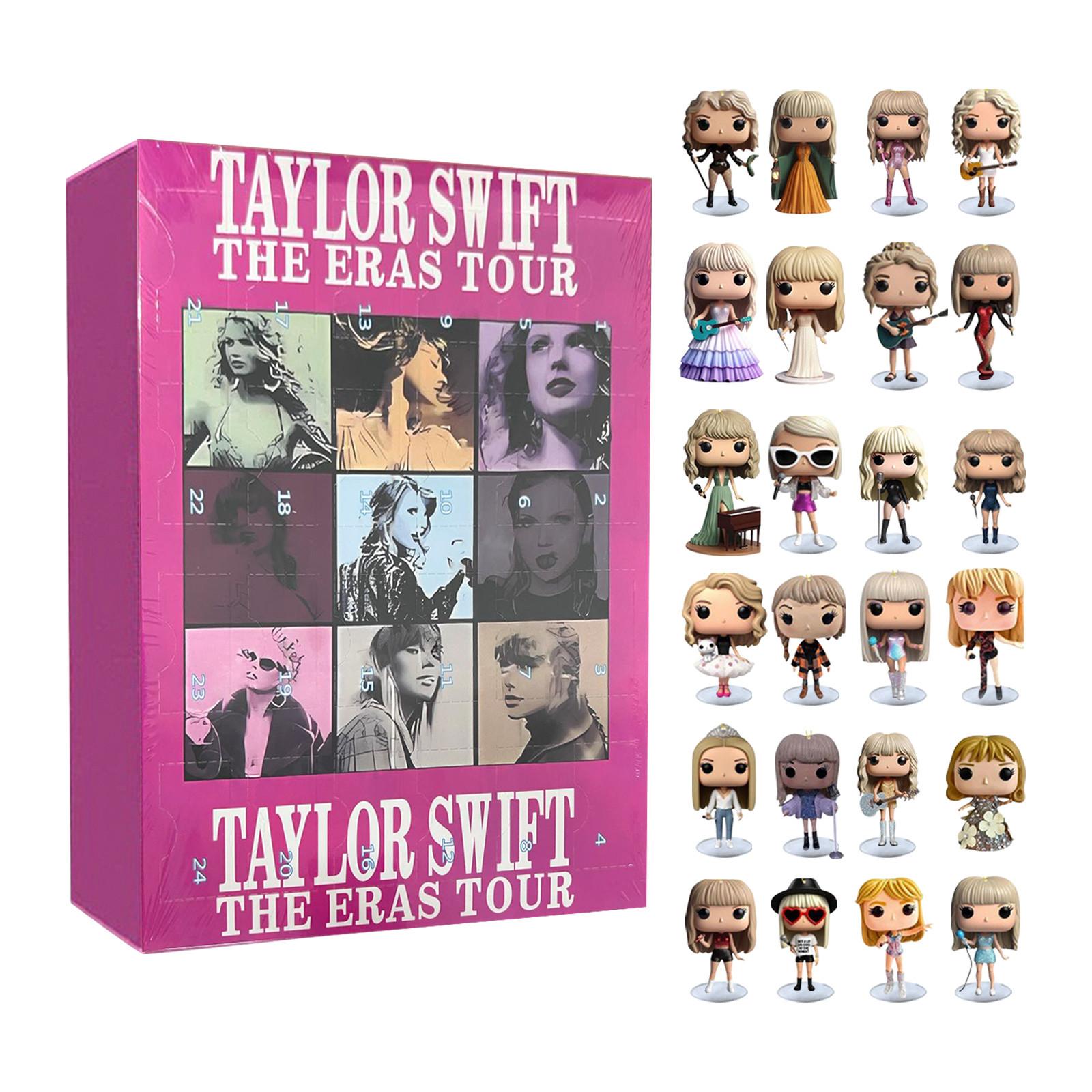 

Christmas Countdown Decoration 24 Gifts Christmas 3D Dropping Decoration Surprise Christmas Favorite Countdown One Size