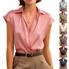 Women's Casual  V-Neck Sleeveless Shirt Top