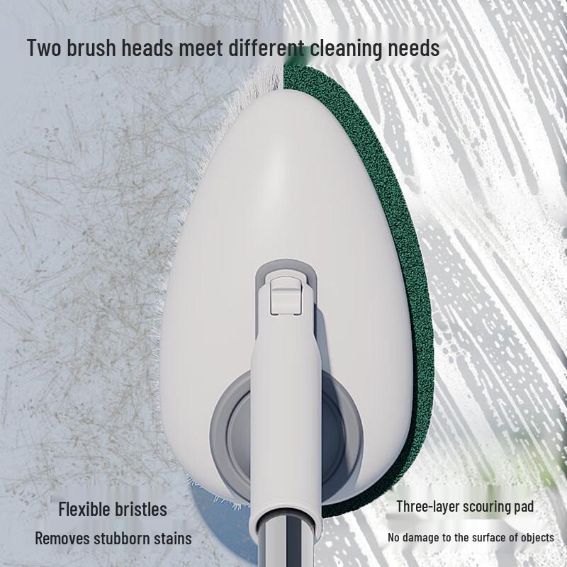 Multi-purpose Long-Handled Bathroom Cleaning Brush