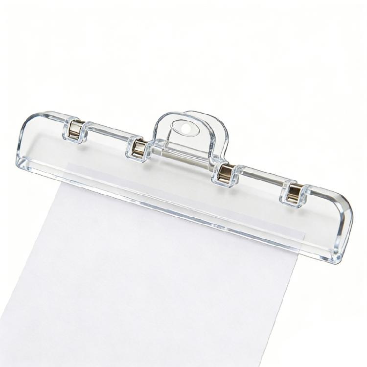 

22cm Long Tail Magnetic Paper Clips Multipurpose Plastic Document Clamps Refrigerator Magnetic Clips for File Organizing чистий