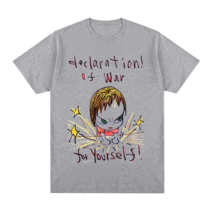 

Yoshitomo Nara War for Yourself T-shirt Women T Shirt New TEE TSHIRT Womens Tops Fashion Top Short Sleeve Letter Print Tee S