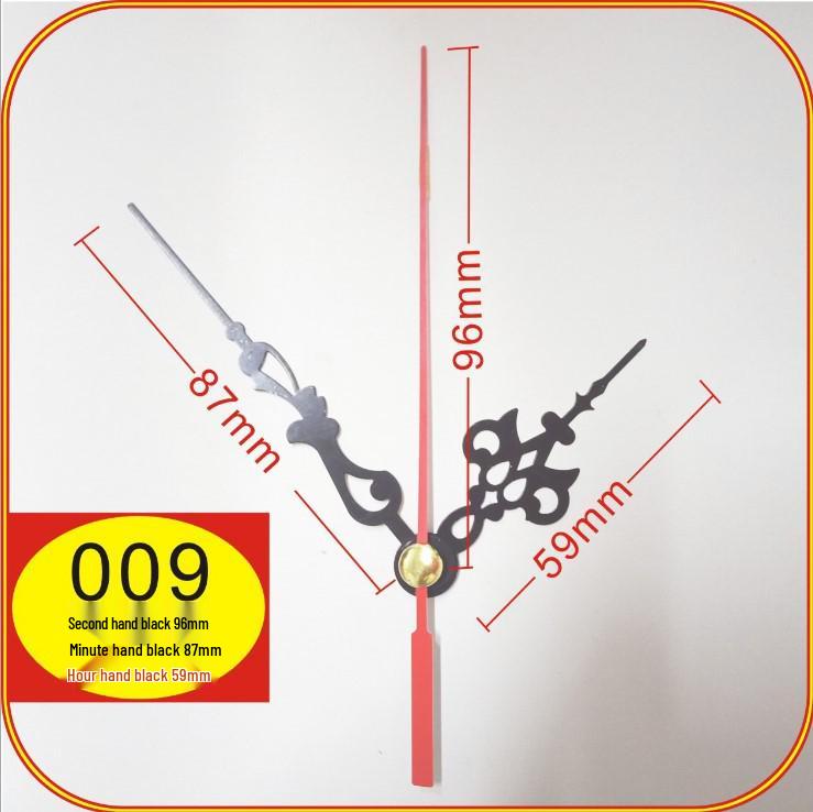 DIY Quartz Clock Movement & Aluminum Clock Hands Set