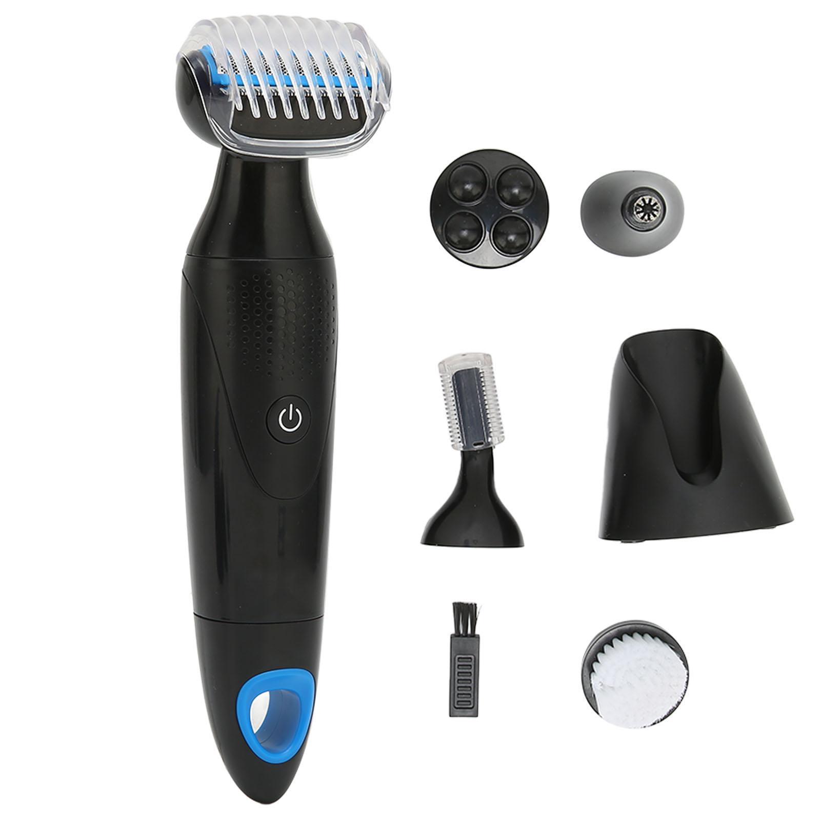 

5 в 1 многофункциональная электрическая бритва для удаления волос на бровях, носу, теле(Mle noire )