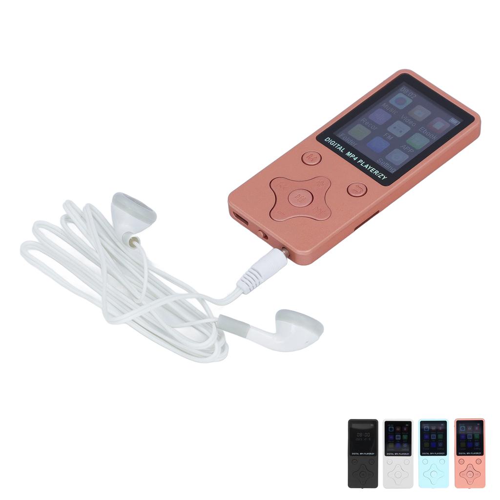 32GB MP3 MP4 Player with Bluetooth 5.0 1.8 Inch Screen Portable HiFi Music Player with Speaker Video