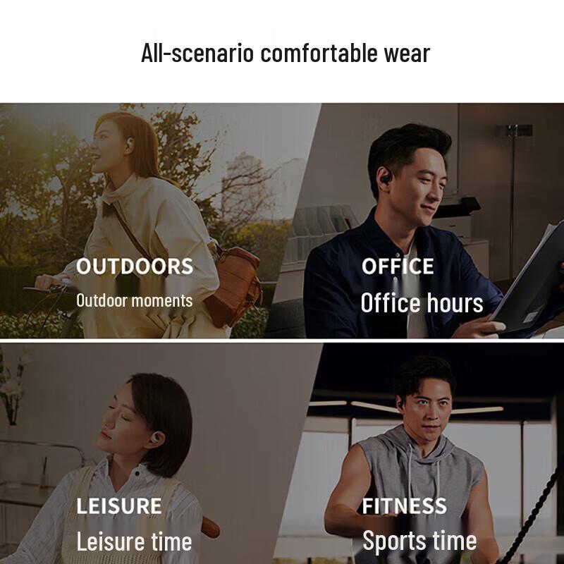 Shokz OpenFit Open-Ear Bluetooth Sport Earbuds