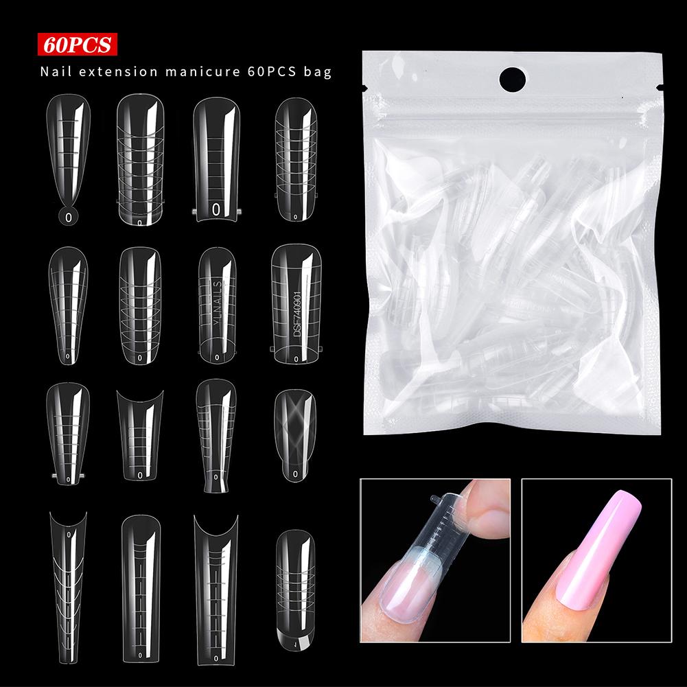 

Ногти Хрусталь Пленка для ногтей Штамп Лист без матовости Без бумажных наклеек 24 штуки Ногти оптом Французский-S R0M2