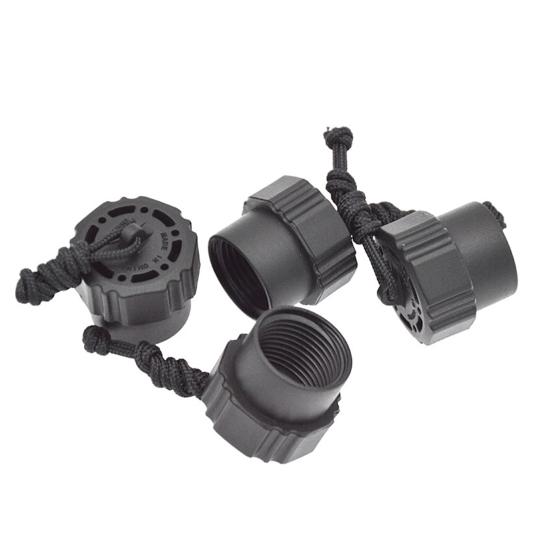 Threaded Din Scubas Tanks Valves Dust Plug Protector Cap with Lanyard Lightweight Portable Din Regulators Dust Cap Plug Cover