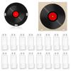 6Pcs Acrylic Records Holder Wall Mount Album Disc Show Rack Durable Display Storage Shelf