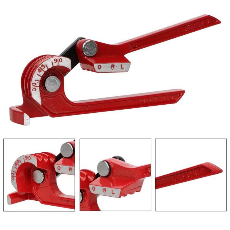 3 In 1 Manual Bending Tool 6mm 8mm 10mm Brake Pipe Rolling Brass Copper Tube Pipe Fuel Brake Pipe Bender Hand Tool