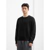 GXG Men's Wool Blend Faux Two-Piece Round Neck Knit Sweater