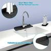 1pc Silicone Waterproof Mat Is Suitable For Faucet Countertops Faucet Anti-splash Mats Wash Basins Anti-logging Water Mats