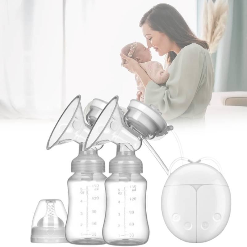 Usb Double Automatic Electric Breast Nipple Suction Pump Mom Milk Extractor Tool