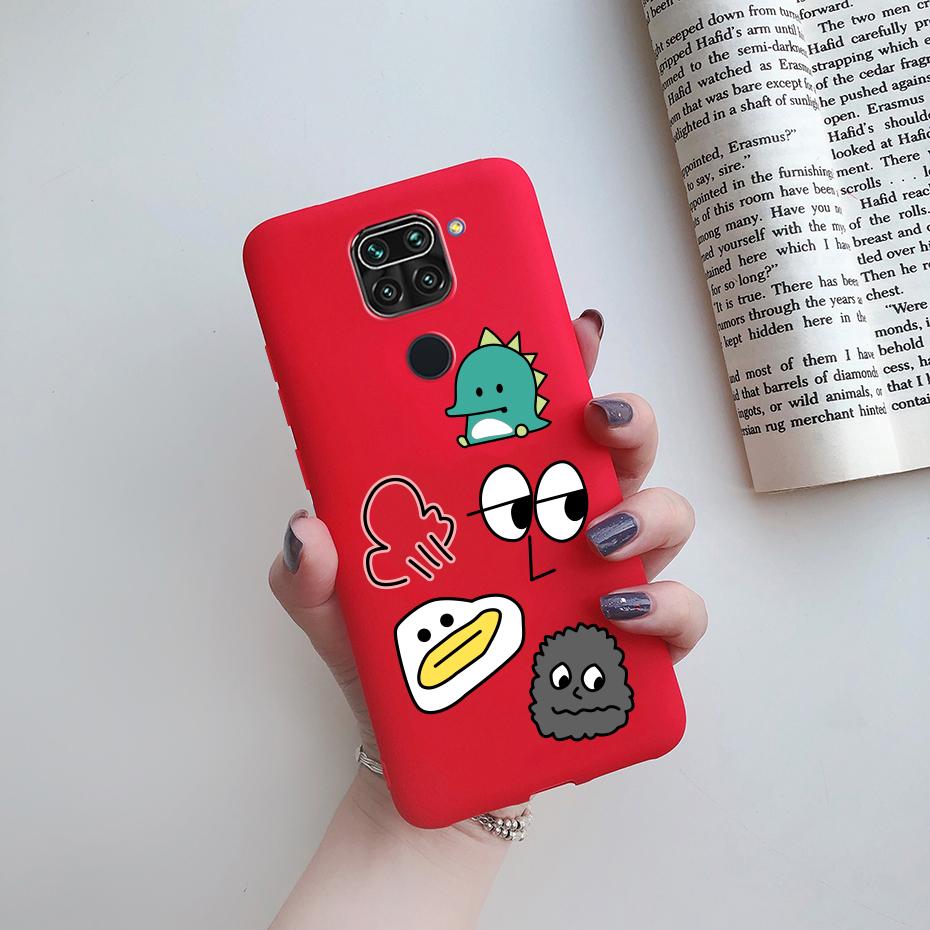 Case For Xiaomi Redmi Note 9 Case Soft TPU Silicon Cover Xiaomi Xiomi Redmi Note 9 Note9 RedmiNote9 Phone Back Cases Cover Funda