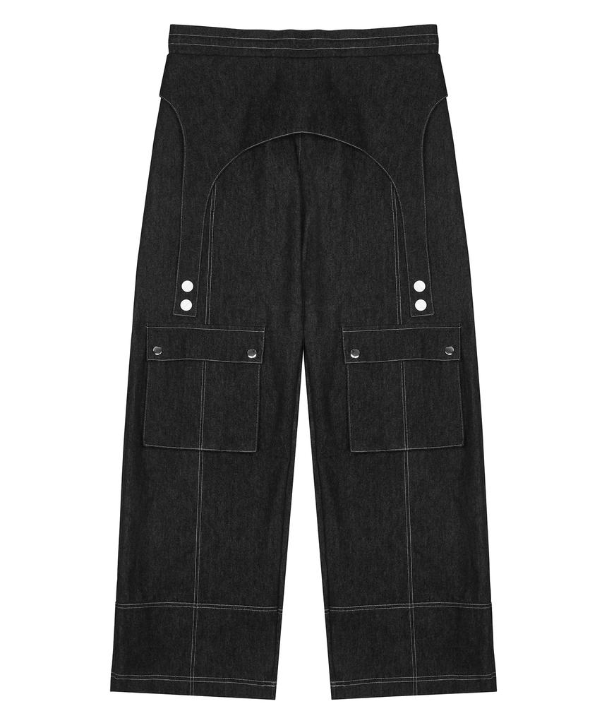 LUVISTRUE Am Zipper Pants(Black)