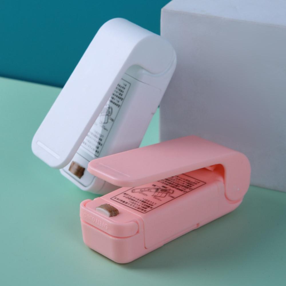 Mini Hea Bag Seal Machine Package Sealer Bags Thermal Plastic Food Bag