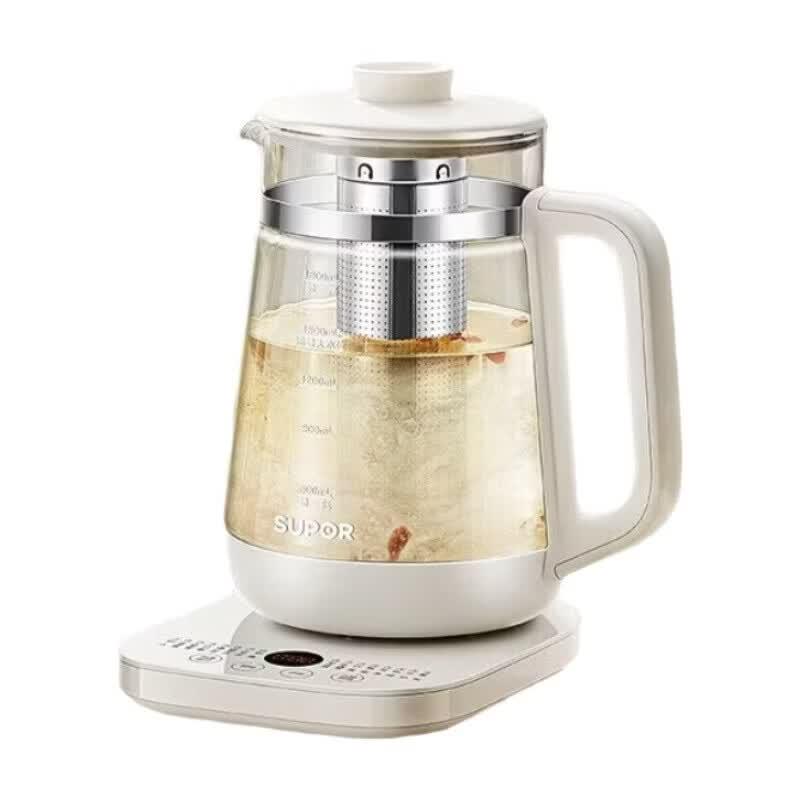 SUPOR Multi-functional Glass Wellness Kettle CN plug (adapter included)