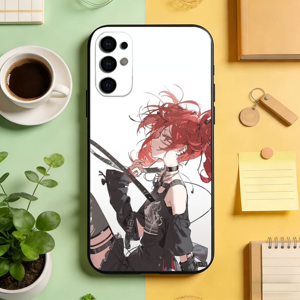 

K-Kasane T-Teto Get To Me Phone Case Black Silicone Soft For Samsung S25,S24,S21,S22,S23,S30,Ultra,S20,Plus,Fe,Lite Samsung S25Plus