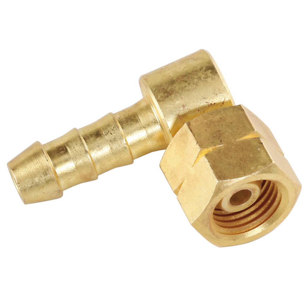 Adapter angle connector 14 LH for connecting a gas hose 8x15 mm