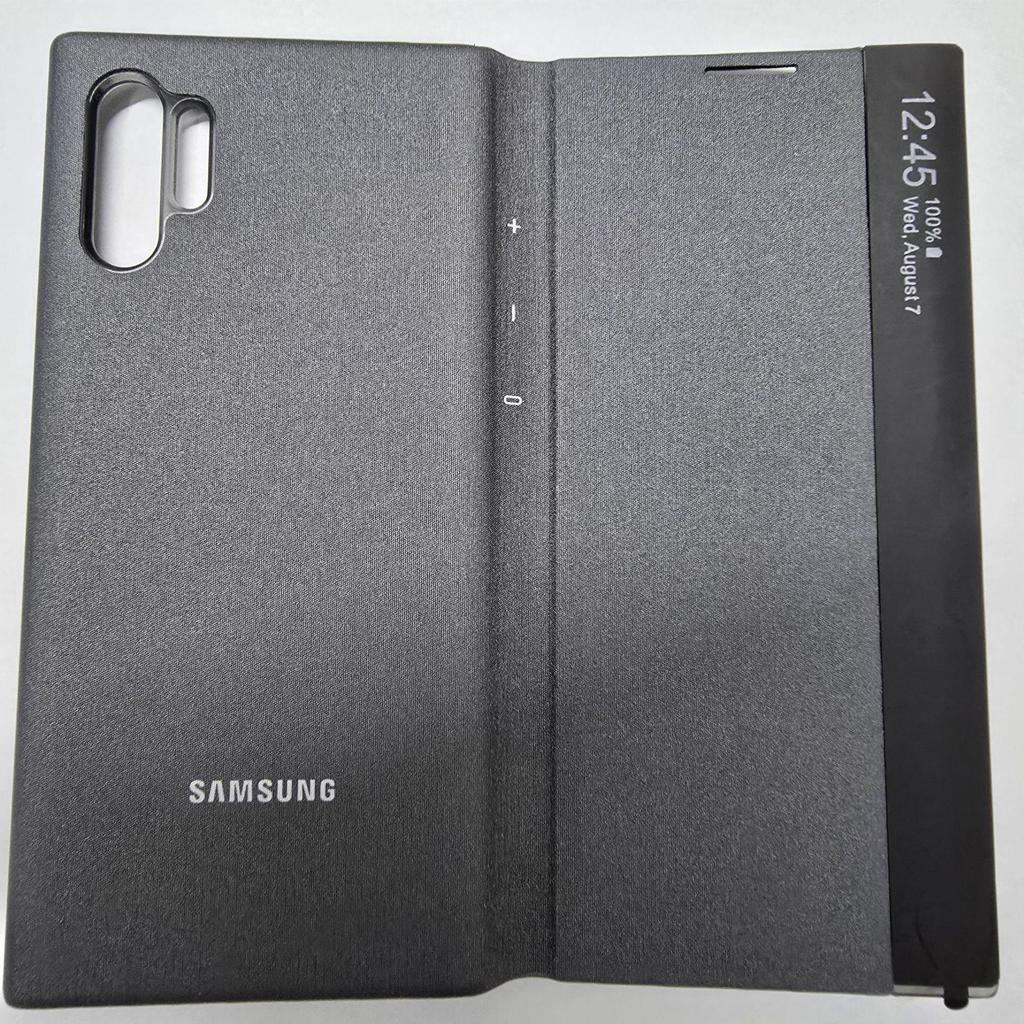 Samsung Note 10+ Smart Flip-deksel med sidevindu og hvilefunksjon