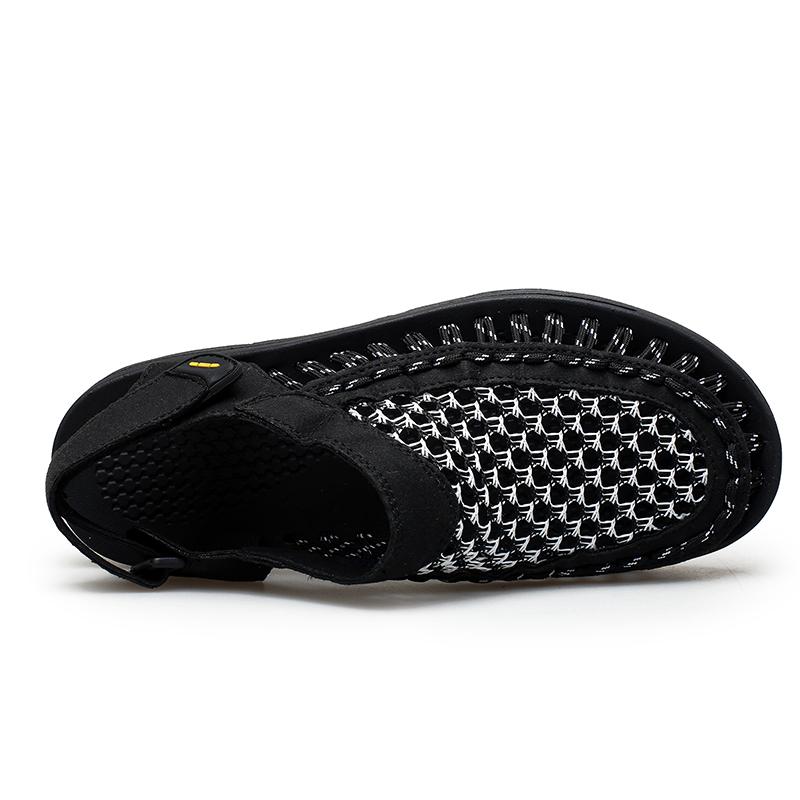 Summer New High Quality Sandals Men's Brand Designer Fashion Casual Outdoor Waders Hand-woven Beach Sandals For Men Large Size