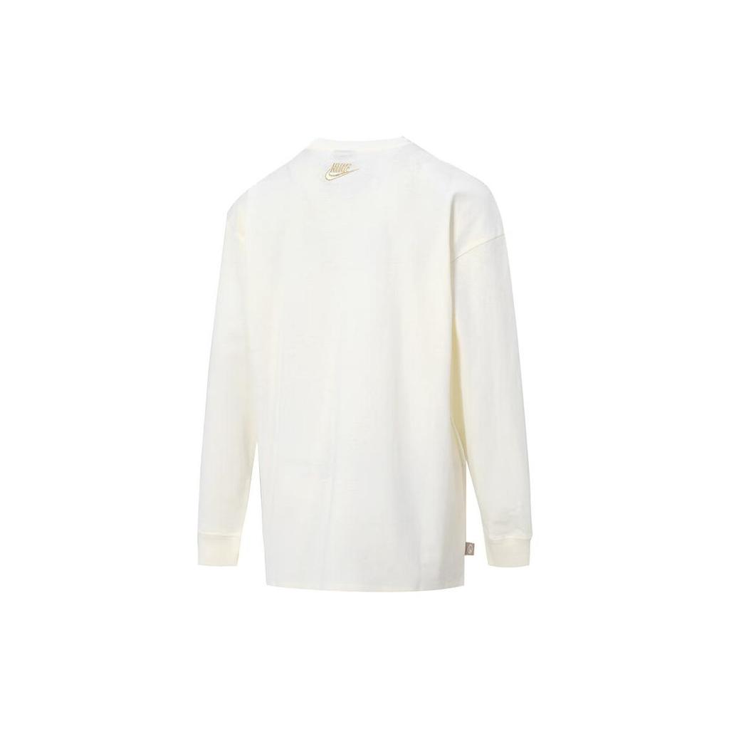 Nike Sweatshirts Women's White Crew Neck Moderate Regular FV3976-121