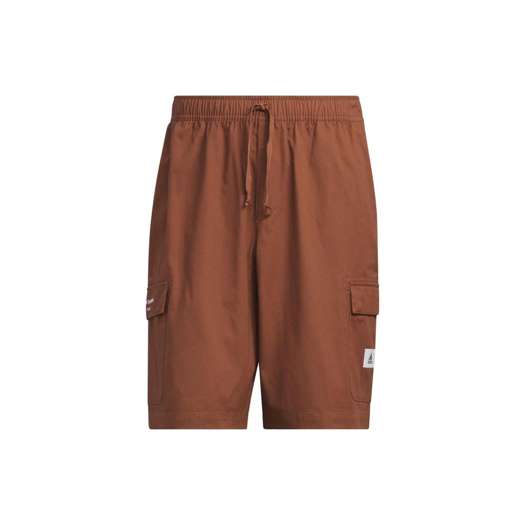 New Adidas Casual Shorts Men Brown IS4938