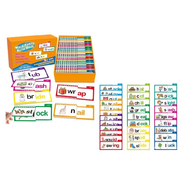 Read and Rhyme Flip Books Word Family Flip Books Sight Words Flash Cards Letter Sounds Flash Cards Phonics Flash Cards