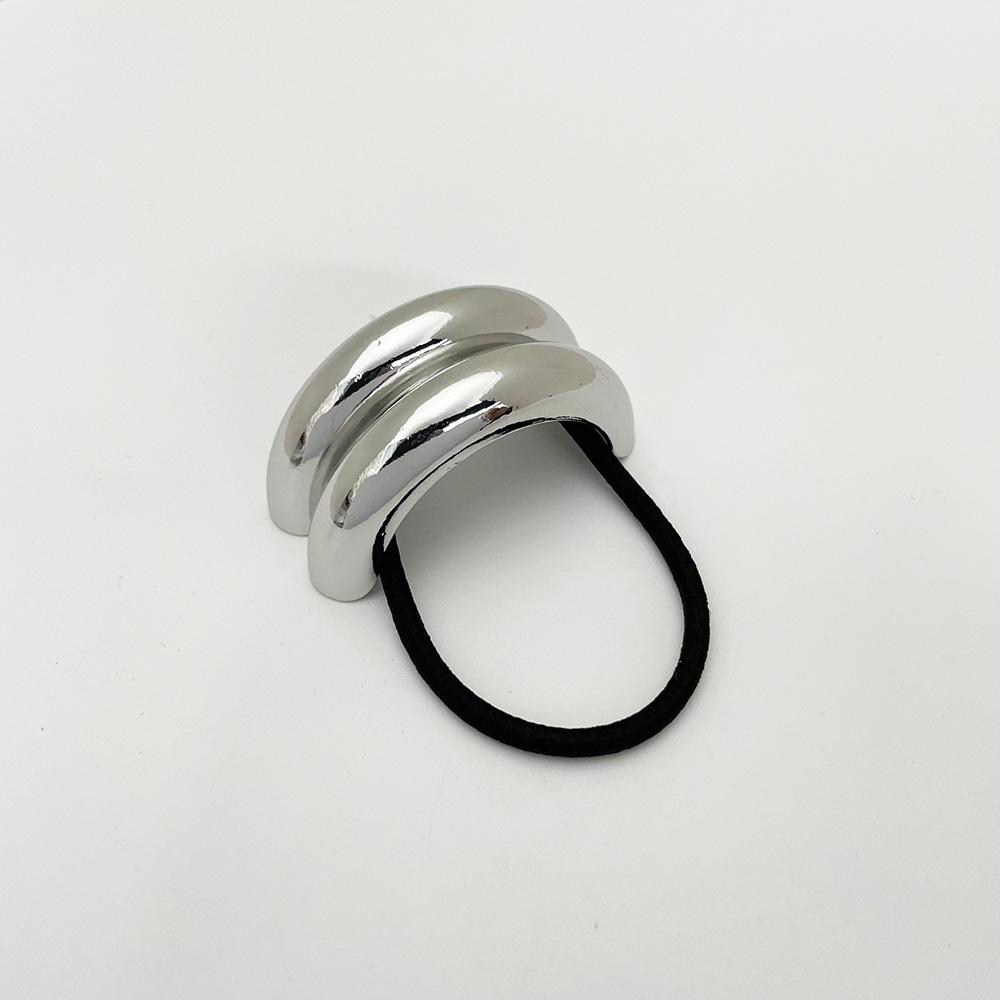 

Экологичная эластичная геометрическая резинка для волос: Ретро и Универсальный Стиль для Женщин