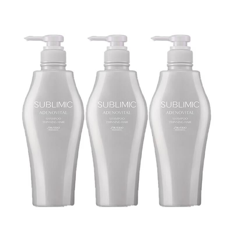 Shiseido Professional Sublimic Scalp Power-Charge Shampoo 1L (Pack of 3)