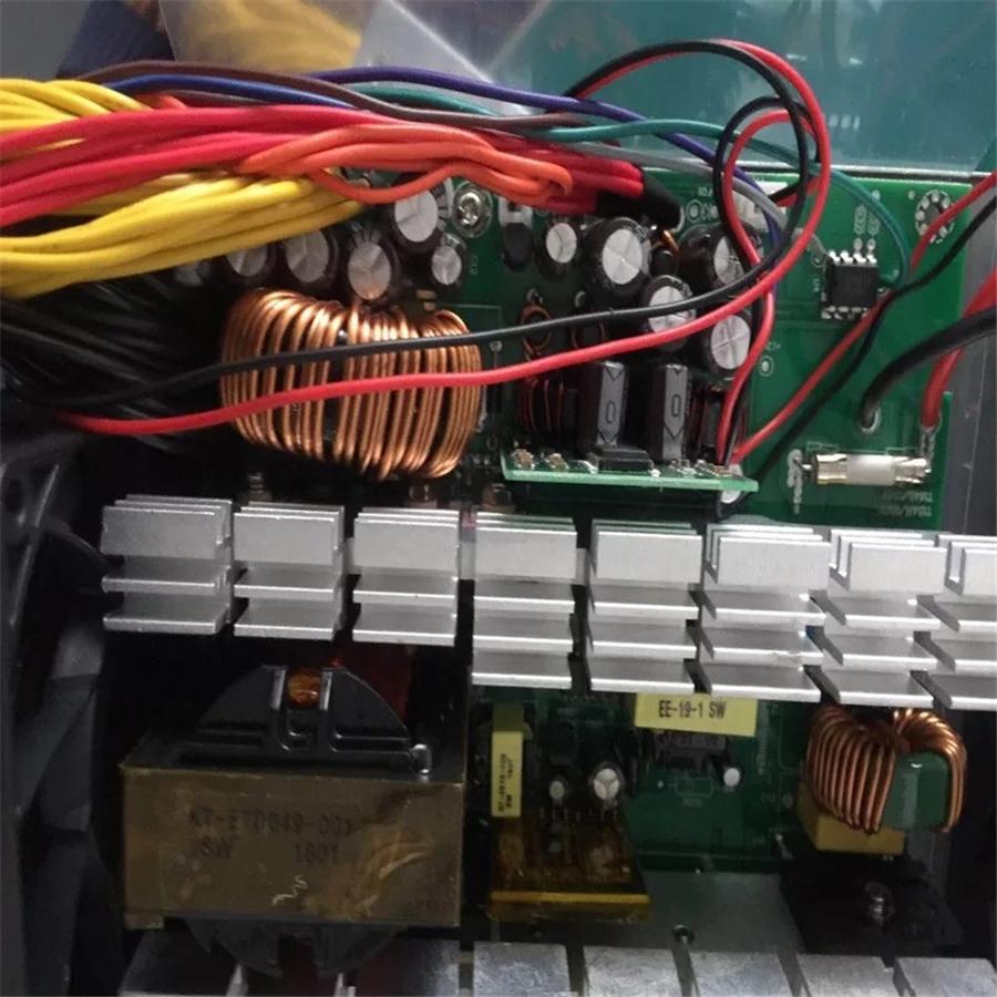 2000W 190-265V Portable Computer Mining Power Supply ATX Fit For 8 Graphics Card Eth Coin