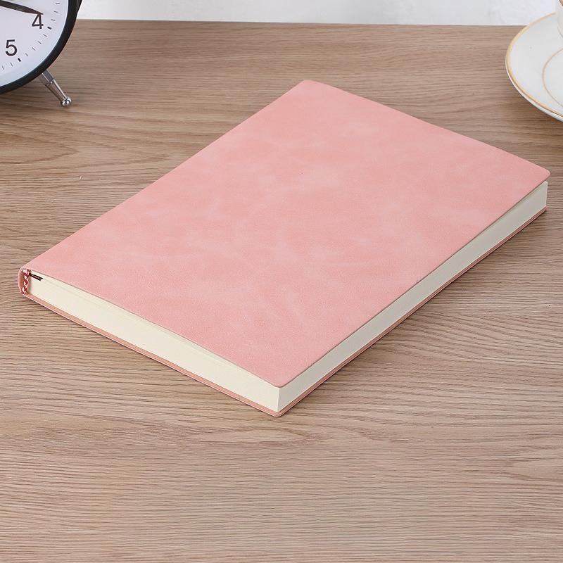 7 Colors A5 Ultra-thick Soft Leather Synthetic Notebook for Office/business/study Waterproof and Wear-resistant Notebook