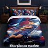 Kylian Mbappe Design Bed Bedding Set 1 Duvet Cover + 2 Pillowcases Soft Breathable Household Bed Linens
