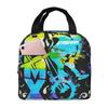 Bmx Apparel Bmx Freestyle Pattern Insulated Lunch Bag for Kids School Cooler Thermal Food Box Tote PortableLunch Boxes Container