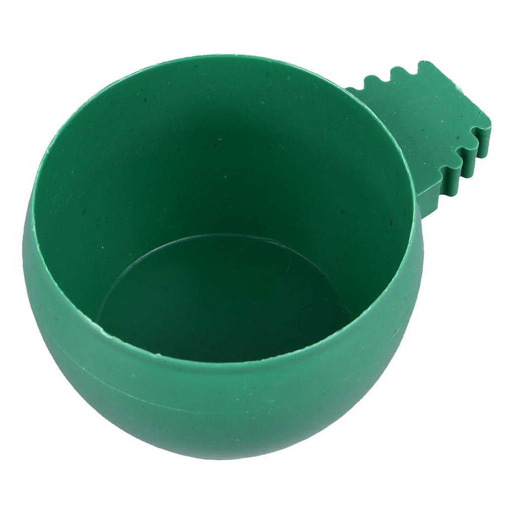 Bird Feeder Cage Cups Thickened Pigeon Water Bowl Round Feeding Sand Cup for Pet Supplies M