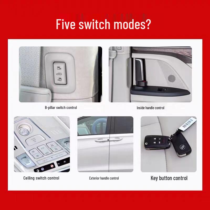 GL8 Middle Door Electric Remote & Manual Control for Buick 653T Sliding Door