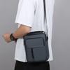 Pánská ležérní taška messenger - Malá crossbody taška Oxford s více kapsami na zip (Stylová a funkční mini peněženka)