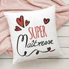 Personalized classic quote pillowcase home room decoration office seat living room sofa cushion cover gift 45x45cm