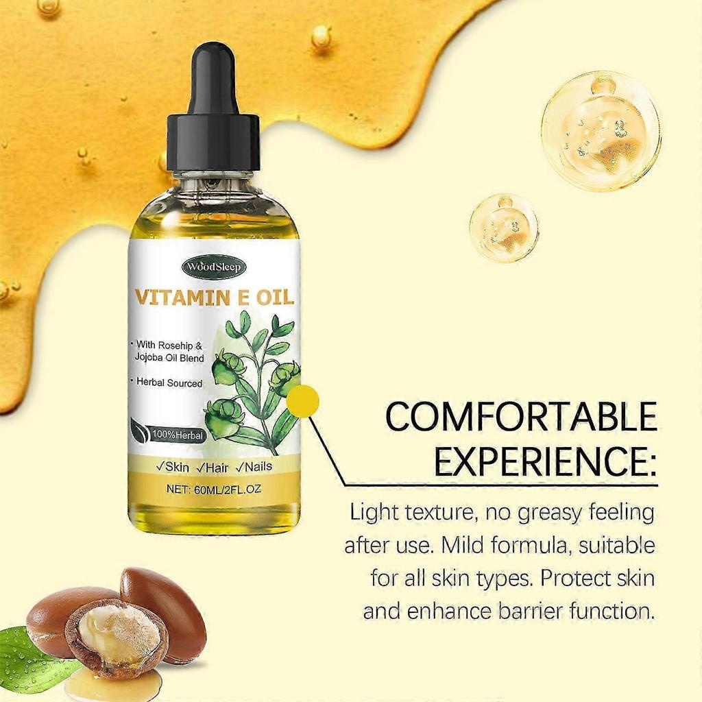 Vitamin E Oil For Skin, Natural Vitamin E Oil, Organic Vitamin E Body Oil, Vitamin E Oil For Face, Pure Vitamin E Oil For Hair & Scalp & Nail