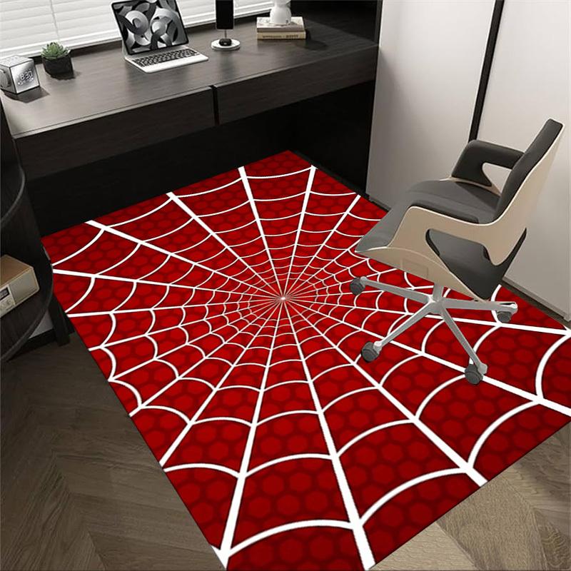 1PC spider web Extra Large Non Slip Floor carpet, Office, family, bedroom, Studio Large Area Rug Indoor Rugs, , Vibrant Colors
