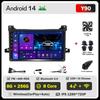 Car Multimedia Player For Toyota Prius XW50 2015 2016 2017-2020 Android 14 Intelligent Car Systems Mirror Link GPS Navigation