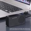 HK-5007 Mini přenosný 3W USB reproduktor s dvojitým měničem s 1,2m kabelem pro PC, notebook