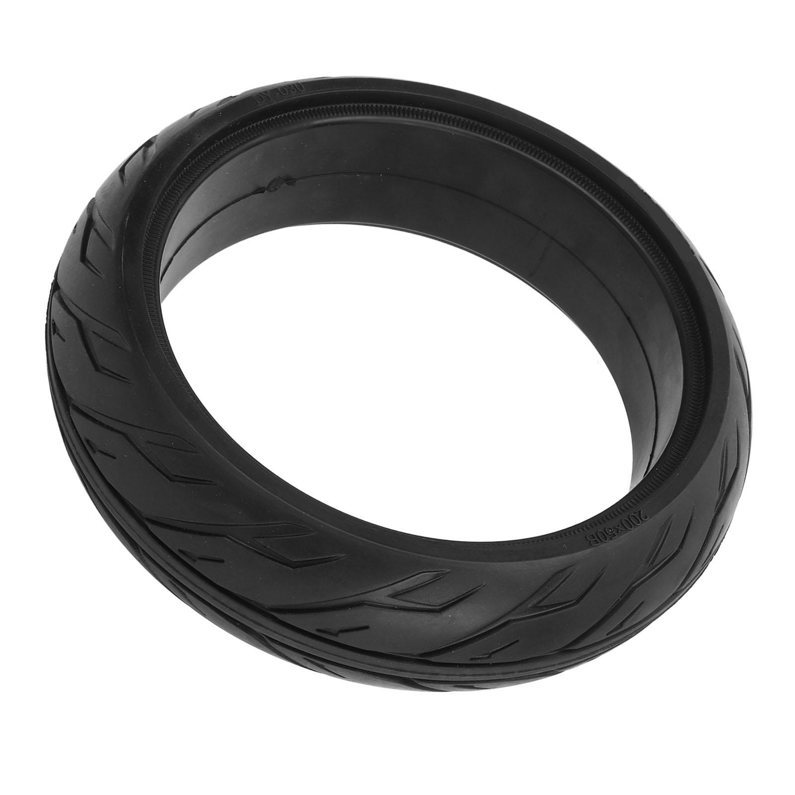 200x50B Electric Scooter Solid Tires Electric Scooter Tires Replacement for Scooter Conversion