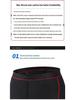 Shock-Absorbing Silicone Mountain Bike Underwear - Breathable, Quick-Dry, Padded Cycling Shorts.