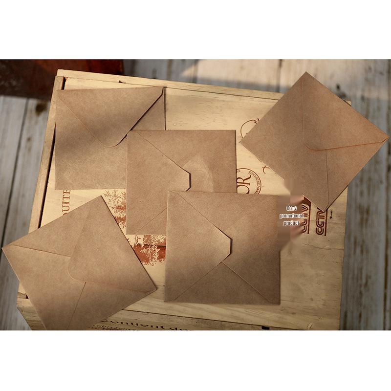 Винтажный набор канцелярских принадлежностей «Любовное письмо» ручной работы 105x105mm